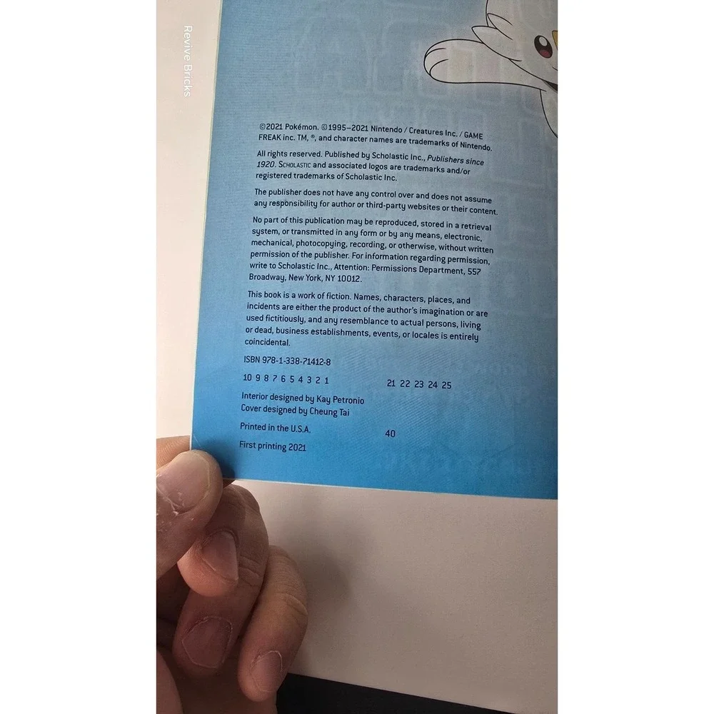 Pokémon super Extra Deluxe Essential Handbook isbn 9781338714128 scholastic fact